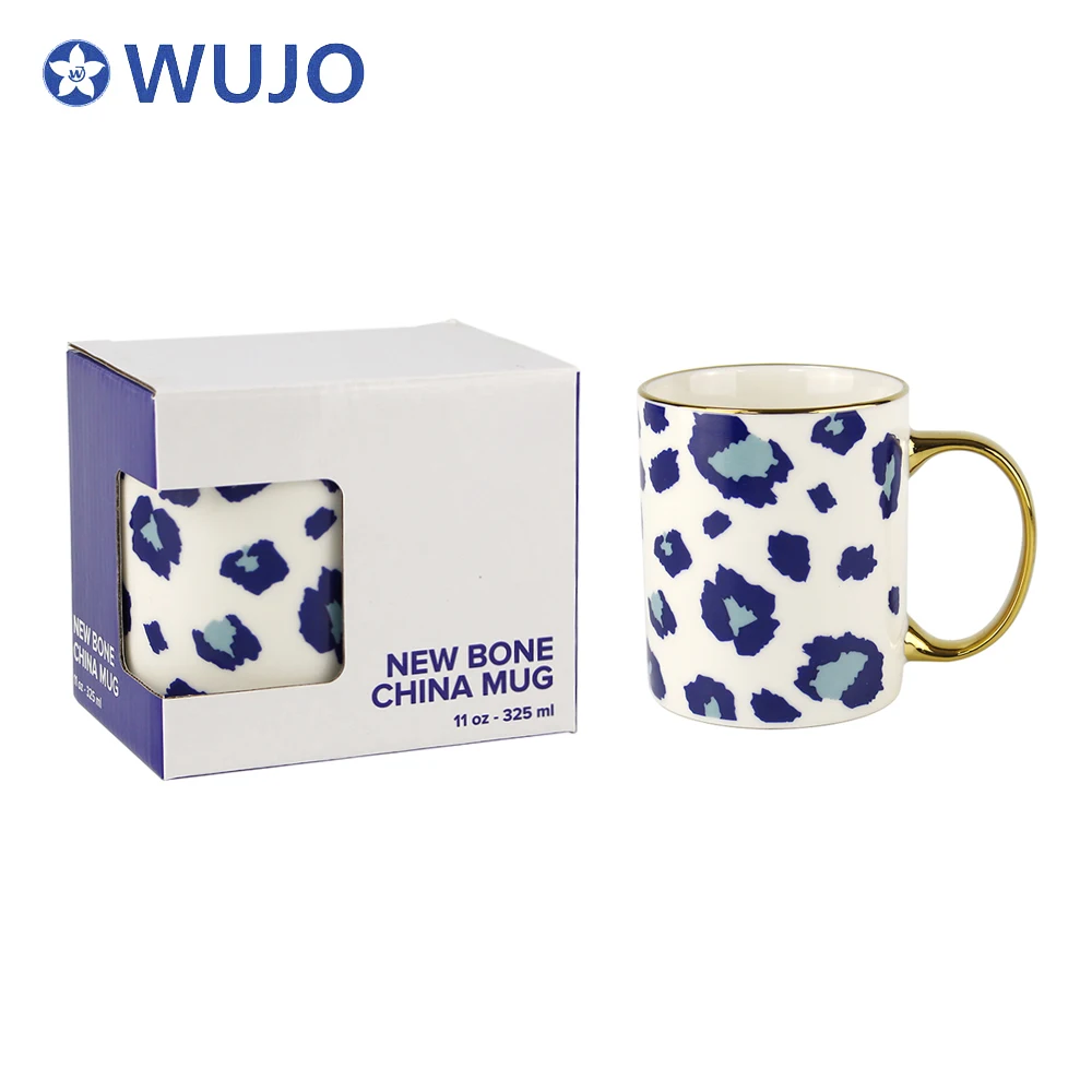 Ceramic Coffee Cup Mug Set Manufacturer Gold 11oz Wholesale Creative Ceramic Mugs