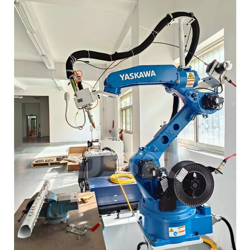 Yaskawa робот волоконно-лазерная резка для металлической стали из нержавеющей