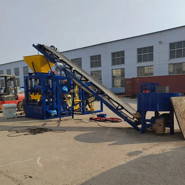 QT4-24 высокое качество лидер продаж ручная машина для производства кирпича из полых бетонных блоков 4 шт. оборудование в Китае 24s Южная Африка