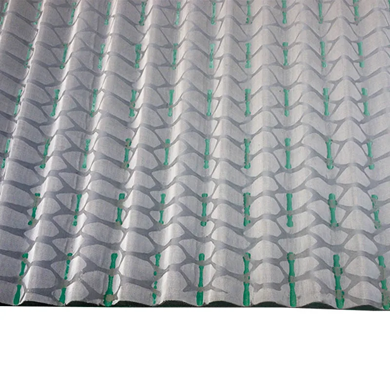 Industry and mining Wave Type Vibrating Sieving Mesh Mud Screen Oil Shaker Screen