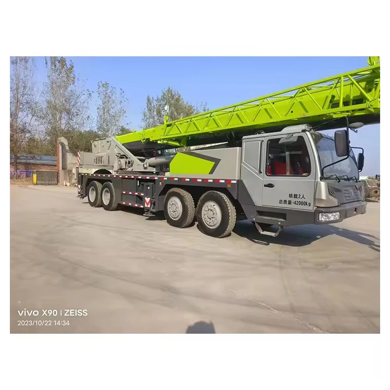 Construction products lift machine hydraulic arm tractor mounted crane for trucks