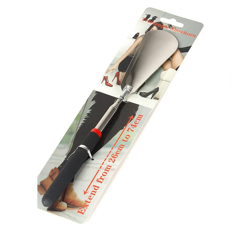 Прямая поставка с завода shoehorn металлическая длинная ручка из нержавеющей стали в