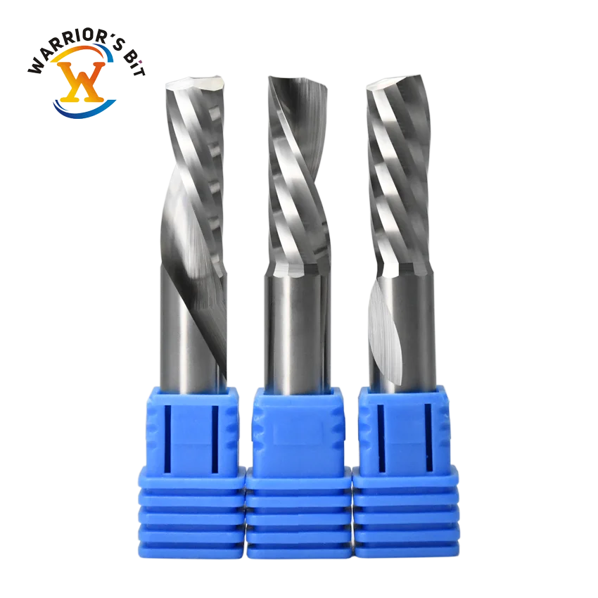 Aluminum 1-Flute CNC Router Bits For CNC Machines Milling Bits For Stone Mining Board Cutting End Steel Usage