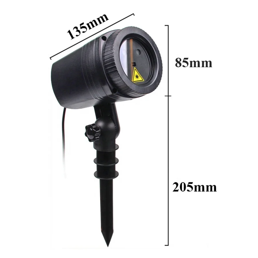 Projection Lamp Meteor Shower Laser Lamp Star Radium Spotlight  Festival Atmosphere Lamp