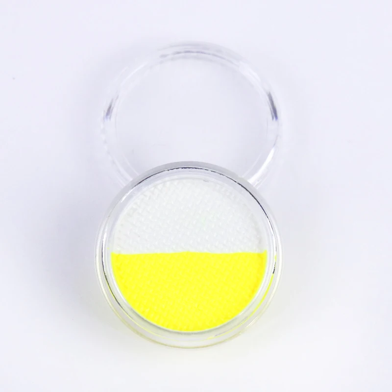 OEM 3g professional water based body painting supplies glow in the dark Fluorescent uv color face body paint