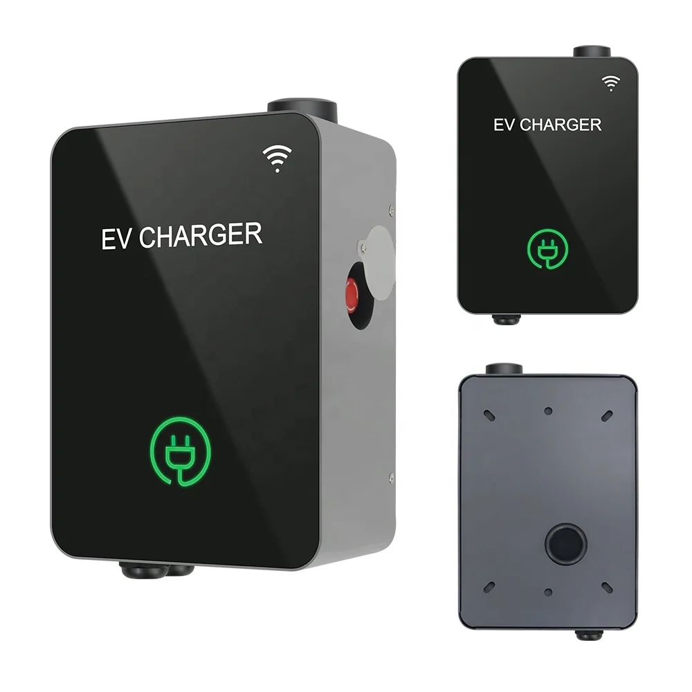 32Amp 7.2kW Public Charging Station With Type 2 EV Socket 7KW Electric Vehicle Car Charger Point