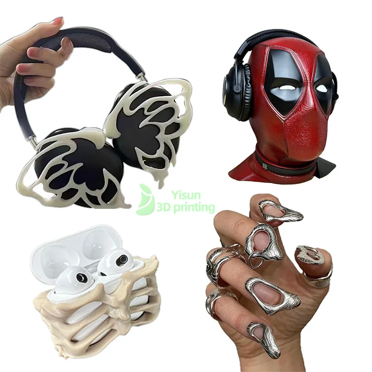 Custom manufacturing product effect preview prototype Creativity 3d printing and painting&chrome plating&electroplating services