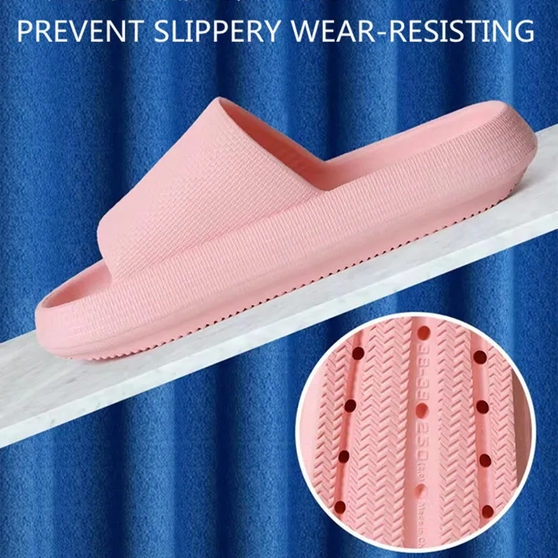 new fancy soft house platform man unisex slippers men sandals slides slippers