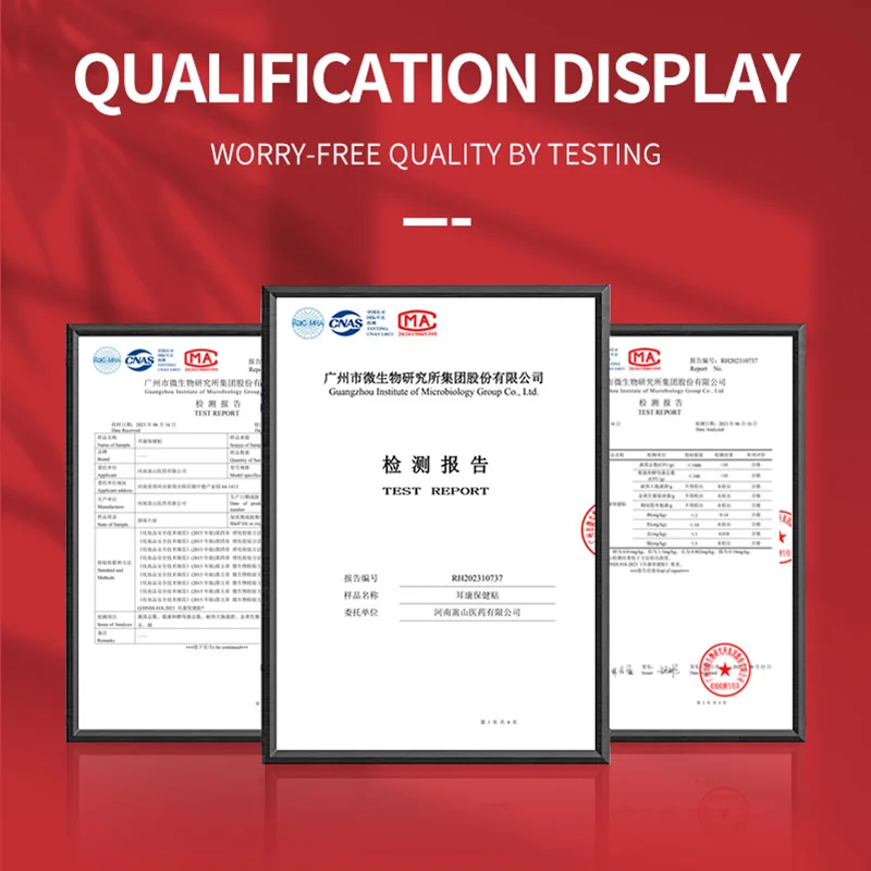 Hot Products Tinnitus Patch Ear Pain Relief Herbal Tinnitus Protection Patch