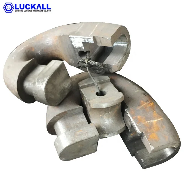 High Quality U2 Black Steel  Adjustable Marine Kenter Shackle 28MM