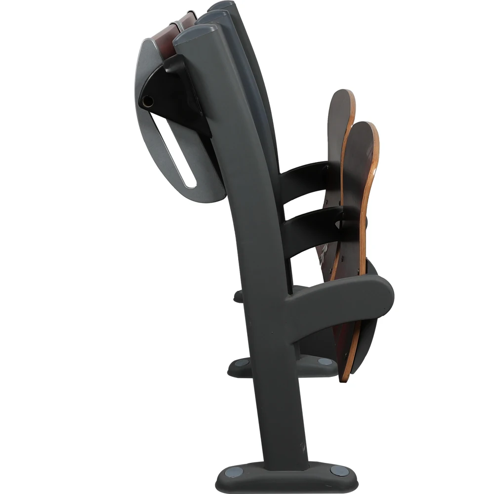 High Quality School University Furniture Wooden Study Folding Step Chairs Lecture Theatre Chairs