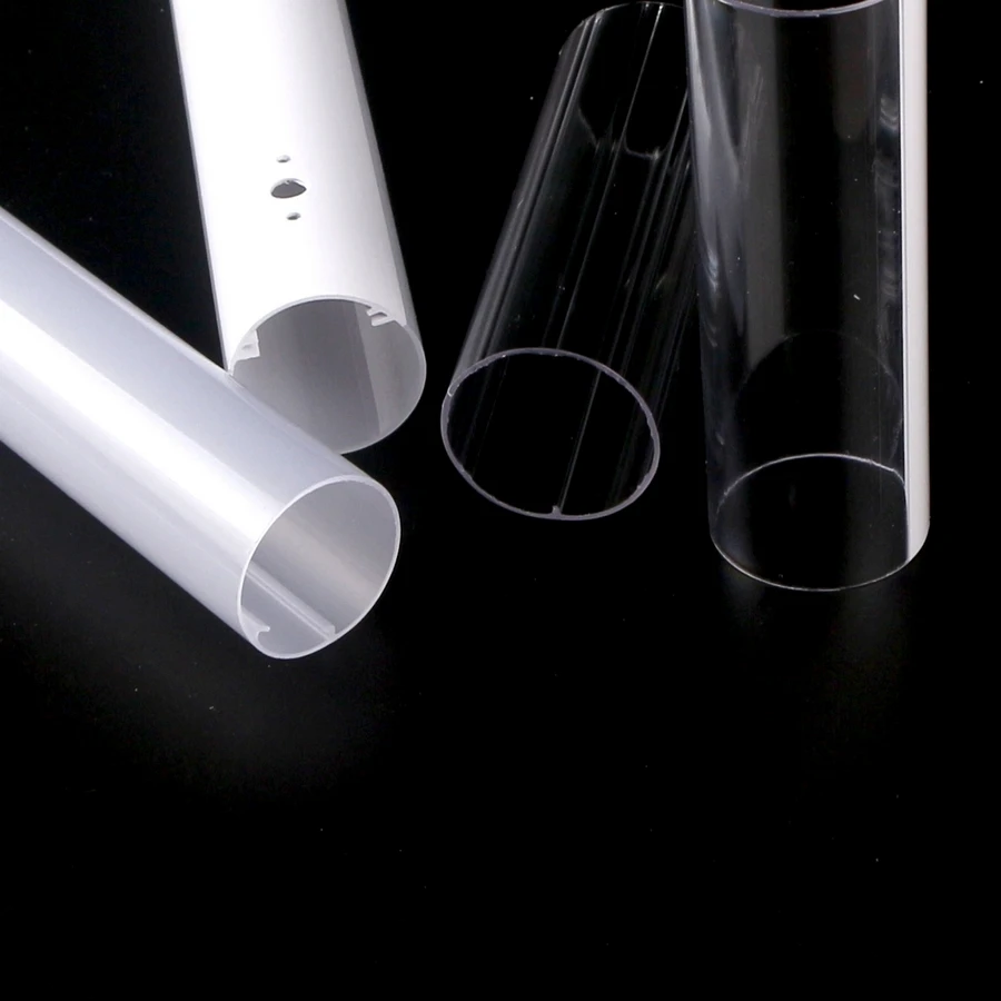 2024 White Plastic Multiple Specifications TIBA Lampshade Led Transparent for Decoration