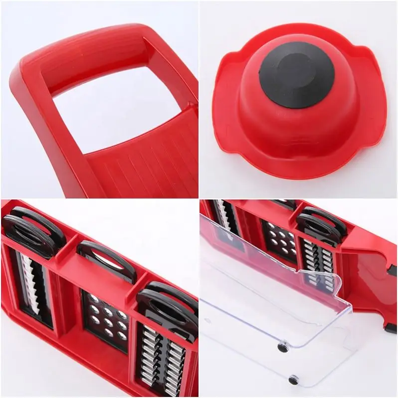 Factory Wholesale Discount Manual Hot Selling Stainless Steel Multi-functional Shredder Vegetable Slicer Vegetable Cutter
