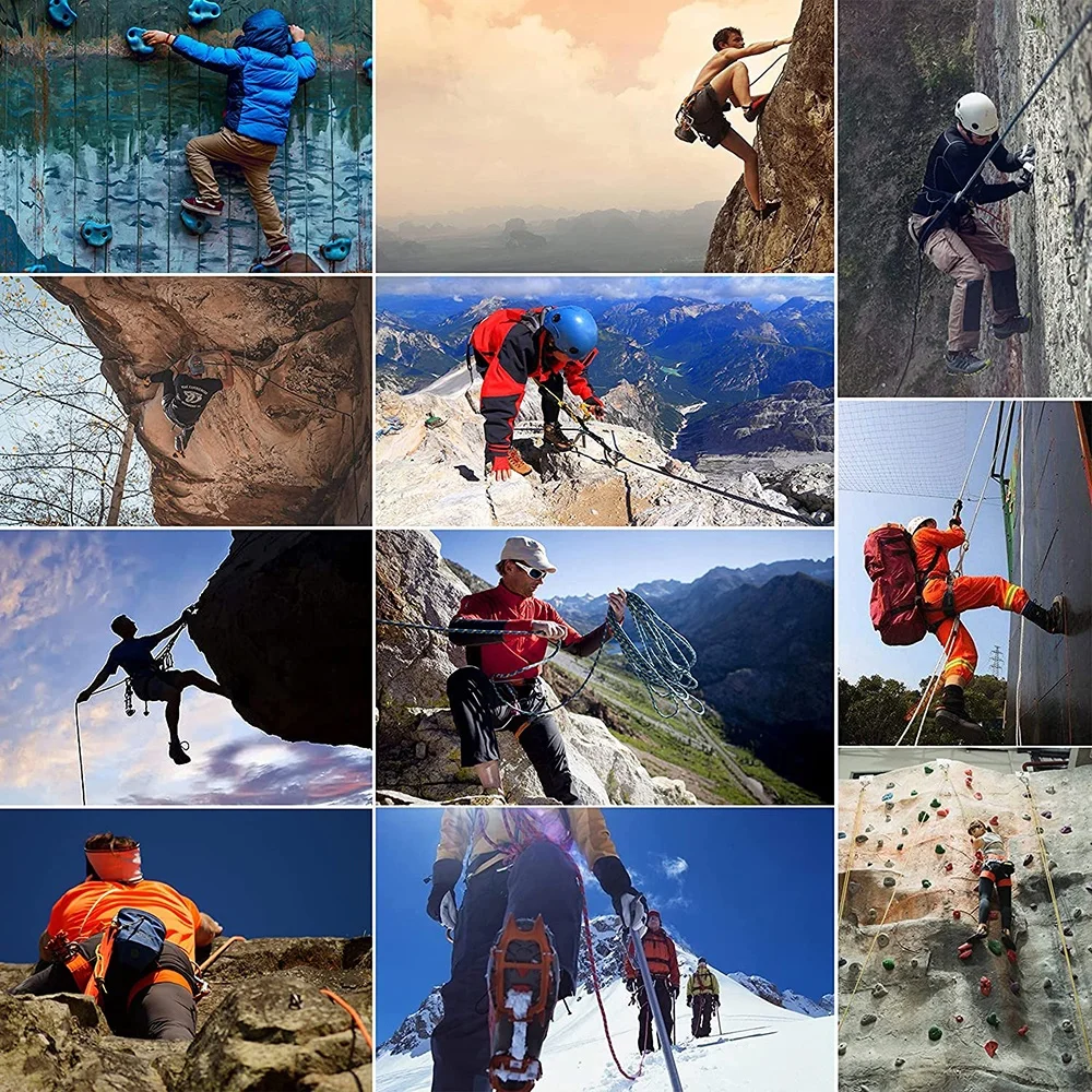 Альпинистская веревка 10 м/20 м возможностью погружения на глубину до 30 дерево восхождение ropediameter статического Скалолазание