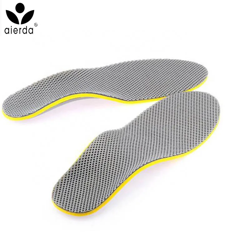 Orthotic Plantar Fasciitis Shoe Insole Sport Breathable Cushion Height Performance Insole