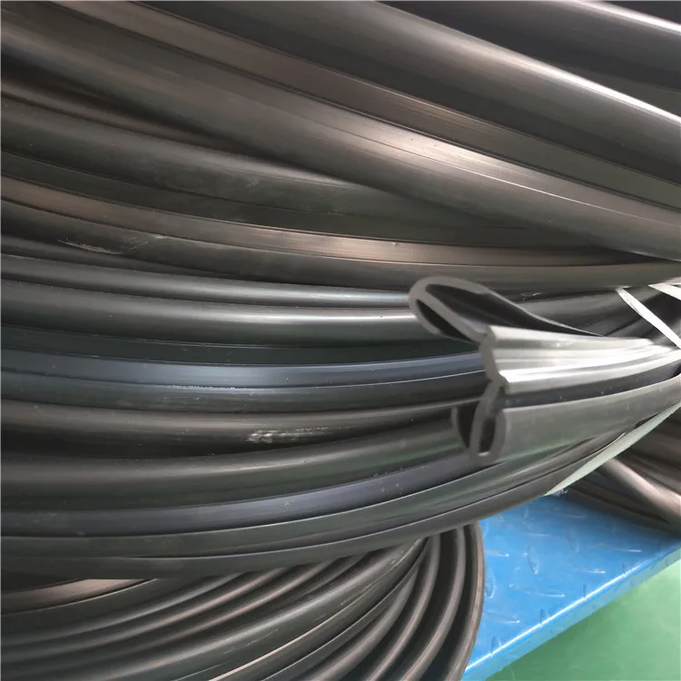 Automobile glass chute sealing strip Molding cab door seal