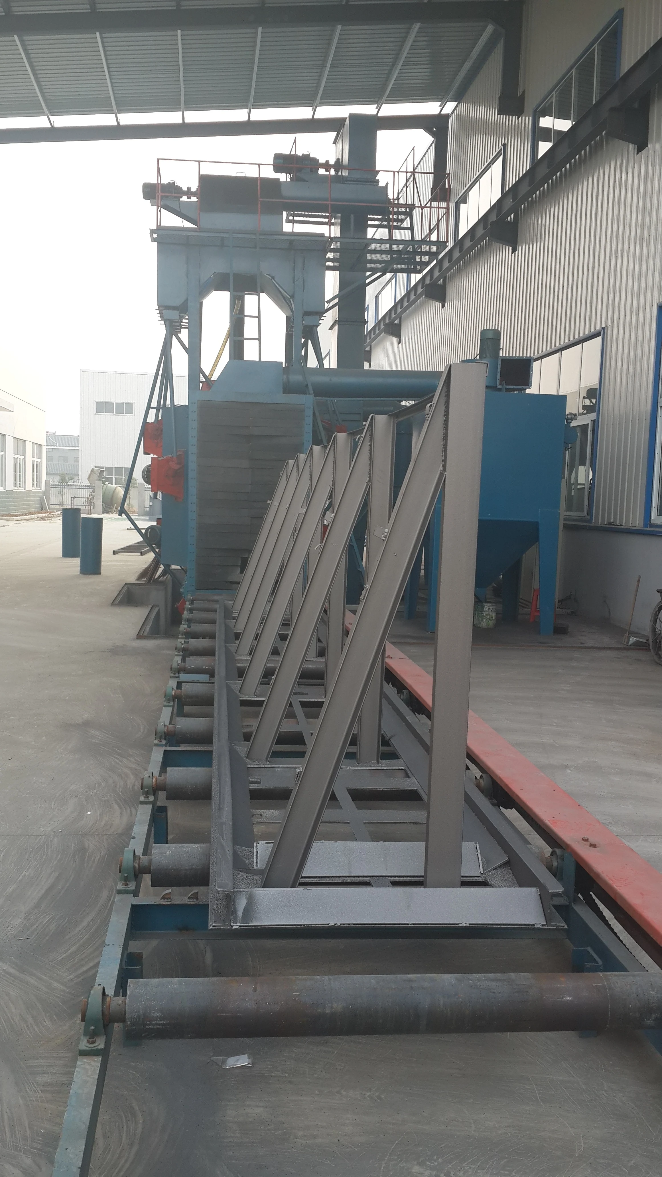 Дробеструйная машина frame h beam