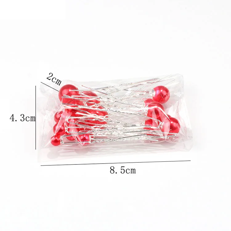 U-shaped  hairpin for women  Wedding Hair Accessories Handmade Pearl  Bridal Jewelry Hair clip