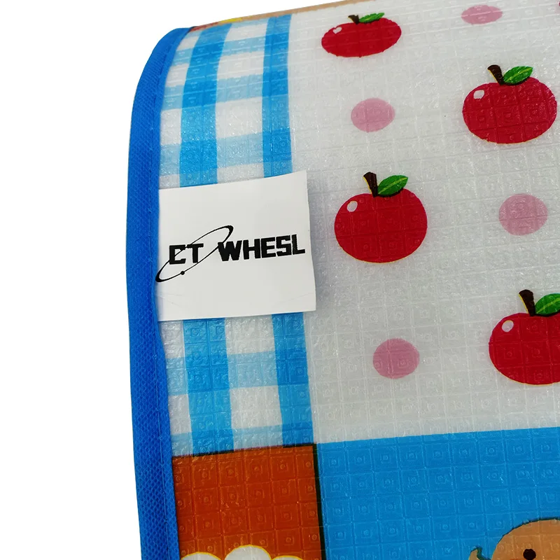 CT WHESL foam soft mat printed playmat with handbags