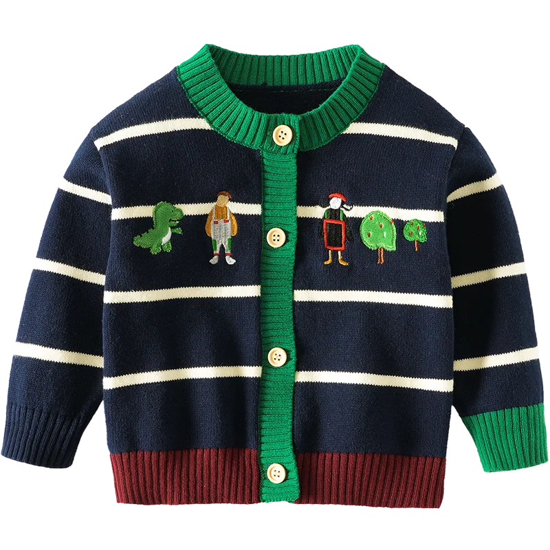 Child Fashion Clothing Wholesale Kids Baby Sweaters Knitted cardigan Autumn Winter  Sweater OEM and ODM