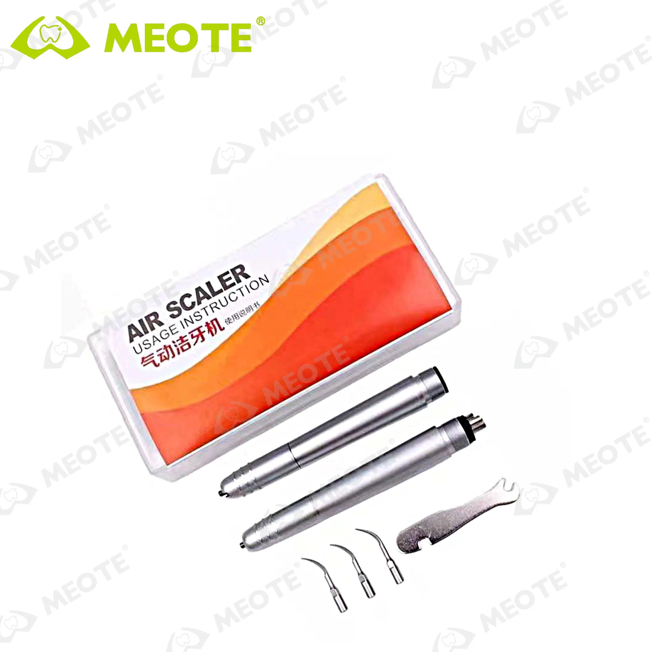 MEITE MEDICAL Dental Equipments Scaling Instruments Oral Teeth 2/4 Hole Dental Air Scaler Machine With 3 Scaler Tips