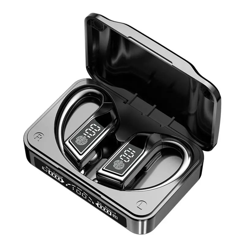 Новый Q8 наушники-вкладыши Tws с Спортивные бизнес Bt 5,2 беспроводной гарнитуры микрофон с шумоподавлением, стерео, наушное крепление, наушники
