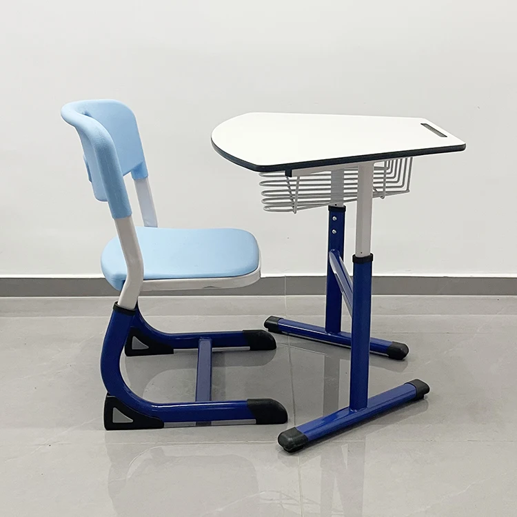School Furniture Wholesales Modern And Cheap School Furniture Table And Chair With Height Adjustable