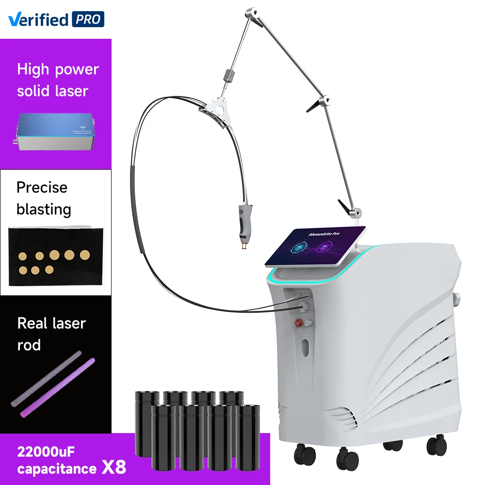 Alexandrite Laser OEM ODM Permanent Hair Removal Professional 755nm Diode