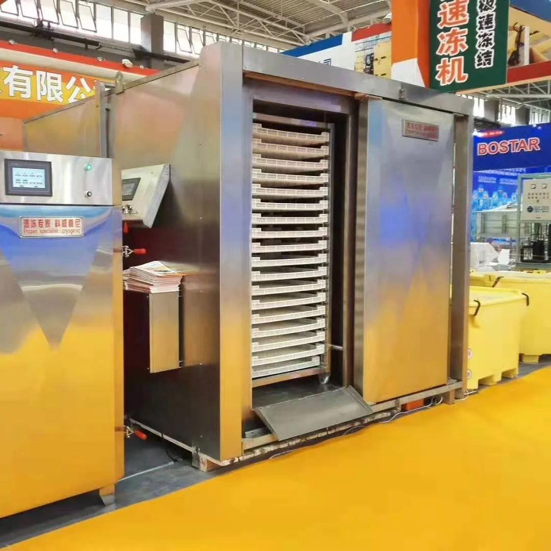 Factory Price Hot Sale Continuous Freezer IQF Cabinet Freezing Equipment