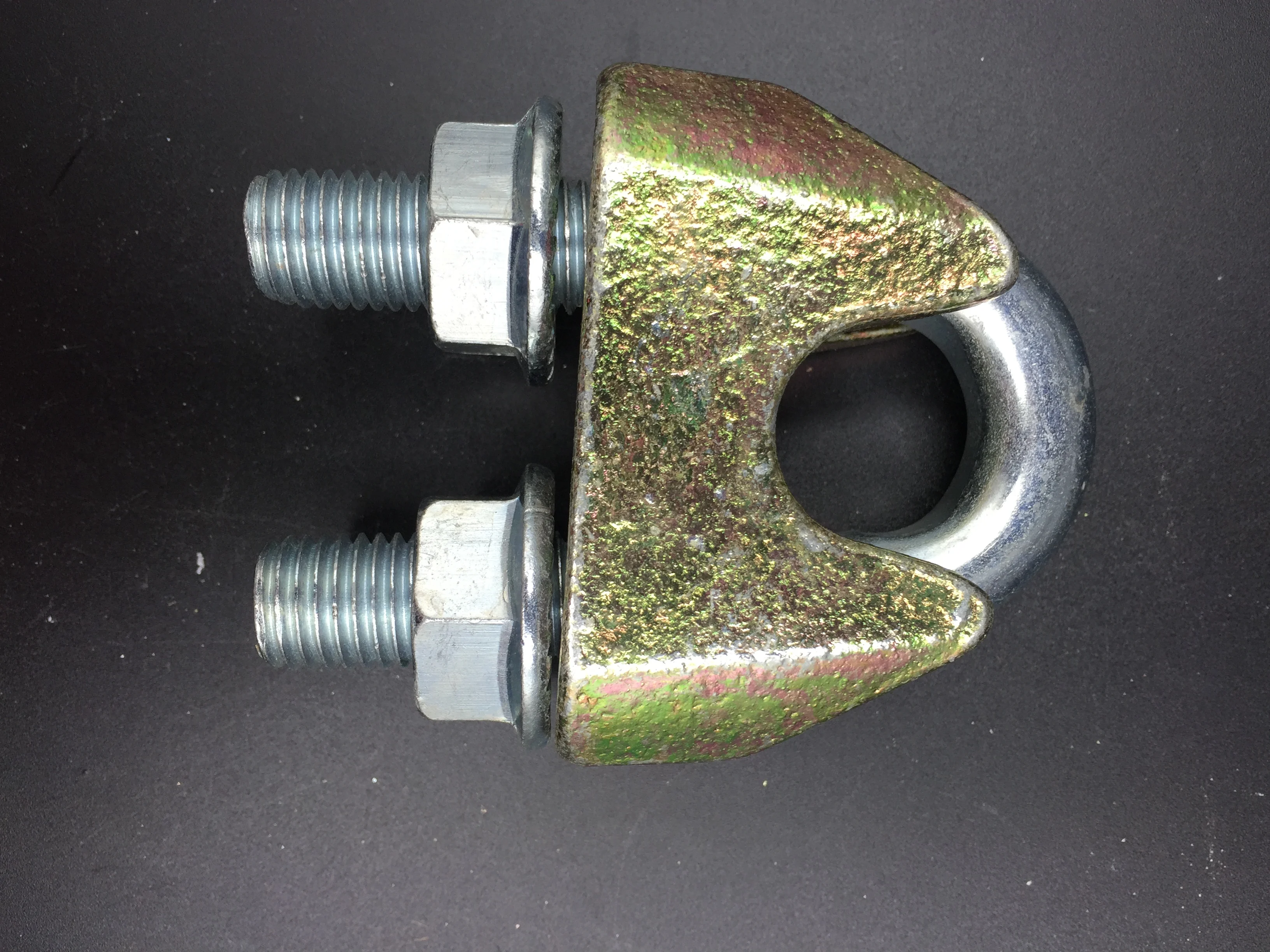 Competitive Price Hot Sale Electric Galvanized Cast DIN 1142 Wire Rope Clip Cable Claps