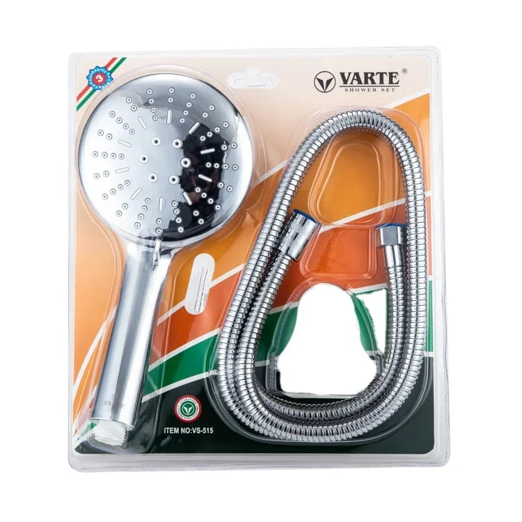 
VARTE accessories shower set factory wholesale brass thermostatic hot water shower head surface mounted 