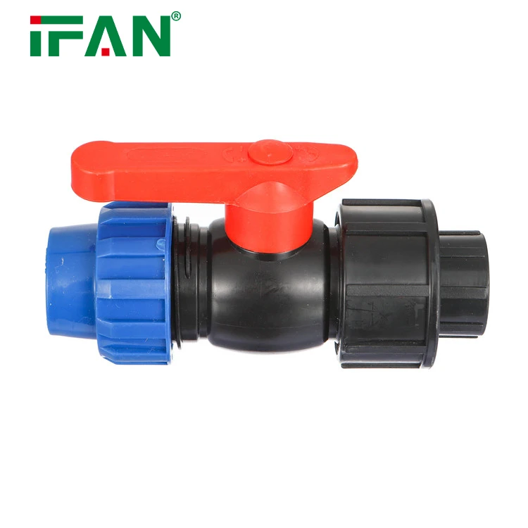 IFAN Chinese Factory Supplier ASTM D3035 High Quality HDPE PP Compression Fittings Water Supply Quick Connect Female Valve