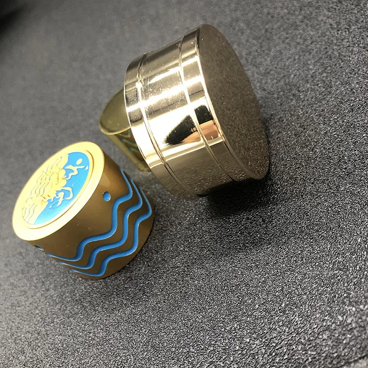 Metal Printed T/O Black Plastisol Lined Metal Cap