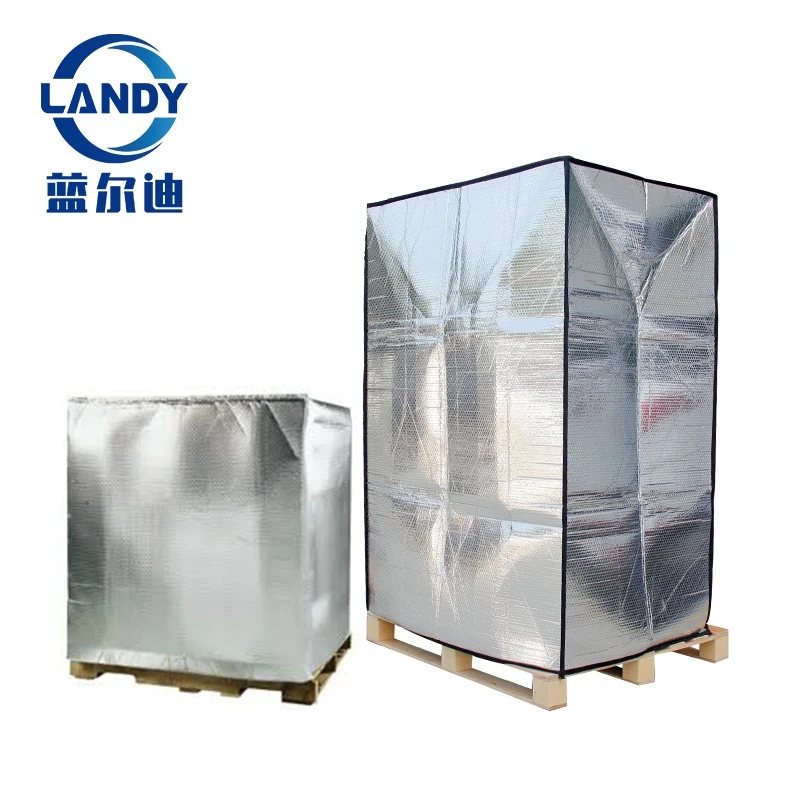 heat  reflective cover or thermal foil aluminum pallet cover wrapping