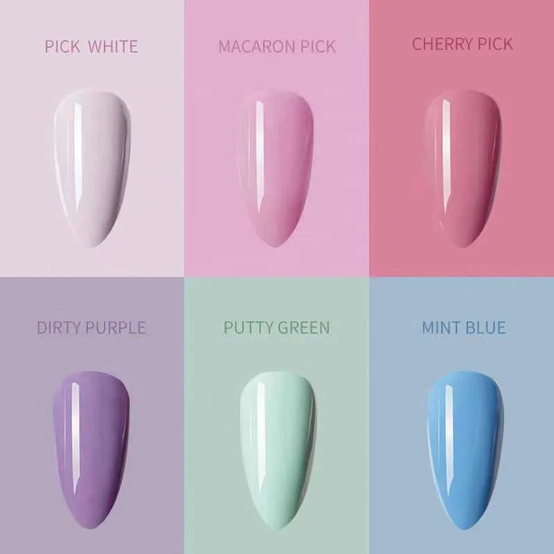 Professional nail supplies art gel 100 new colors Nail UV/Led soak off color gel nail polish gel polish