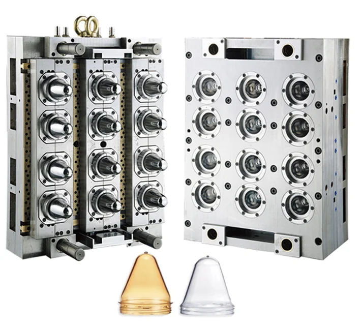 88mm large neck size PET candy nut celeal jar and can preform molding mould