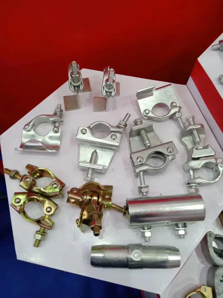 Wholesales double coupler,scaffolding steel pipe clamp fittings,formwork clamp for construction