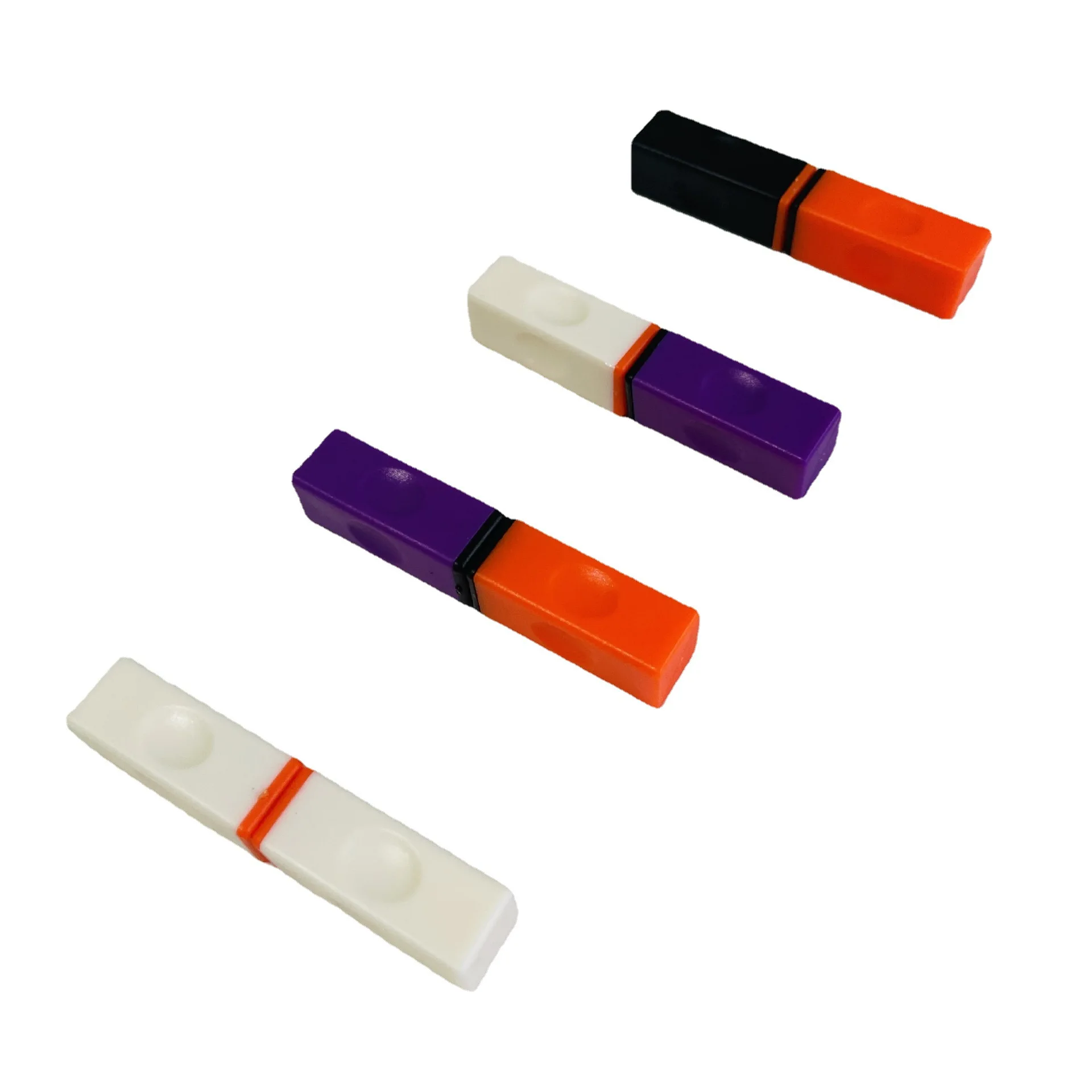 Stress Relief Finger Fidget Flip Stick Magnetic Decompression Toy Stick Finger Gyro Magic Magnet Brick Fidget Spinner toy