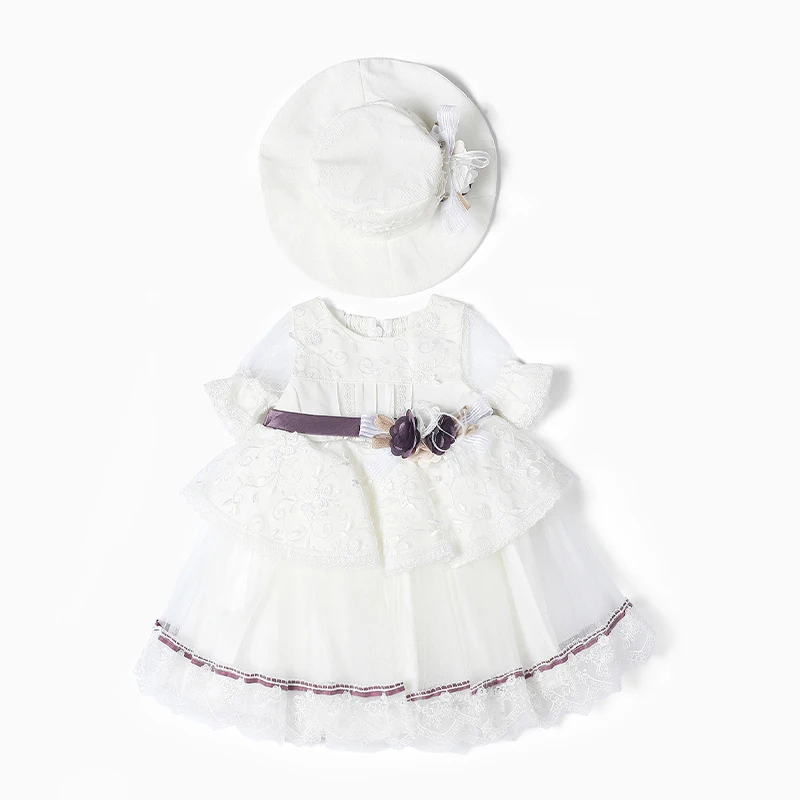 Baby Clothes Set Baby Dress Girls Dresses Hat Two Piece Skirt Baby Frocks Party Wear Girls Infants Clothes Sets Newborn