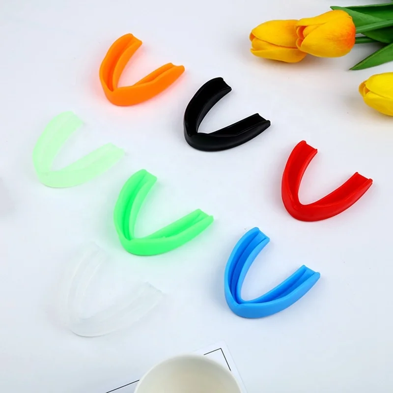 EVA Rubber Safety Custom Logo Gum Shield Mouth guard for Adults Boxing Football