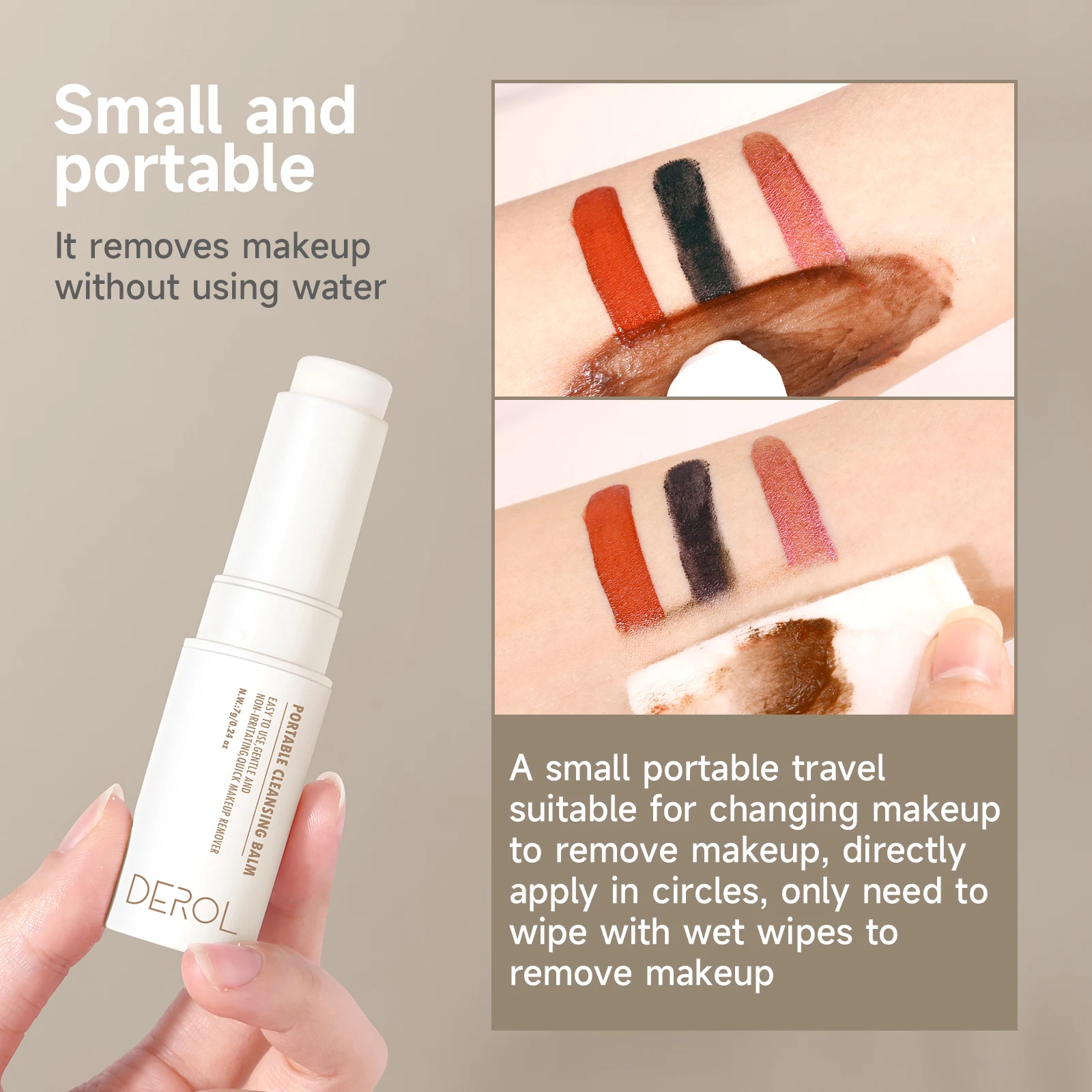 Private Label Gentle Make Up Remover Balm OEM Vegan Makeup Remover Stick