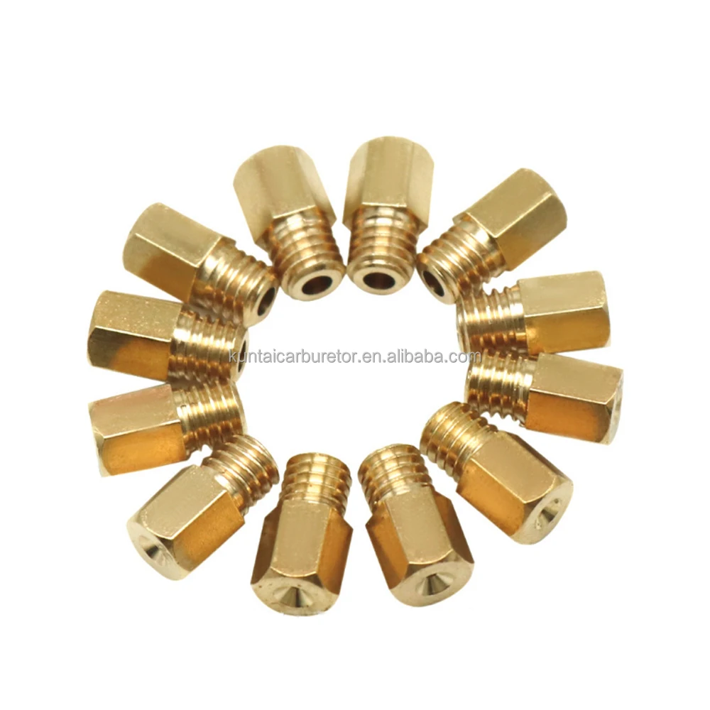 Motorcycle Hex Style Main Nozzle Main Jet Set For Mikuni Vm Tm Tmx Vm Tm Tmx Rxz RXk king Tzm Y125z Ts125 Carburetor 4/042