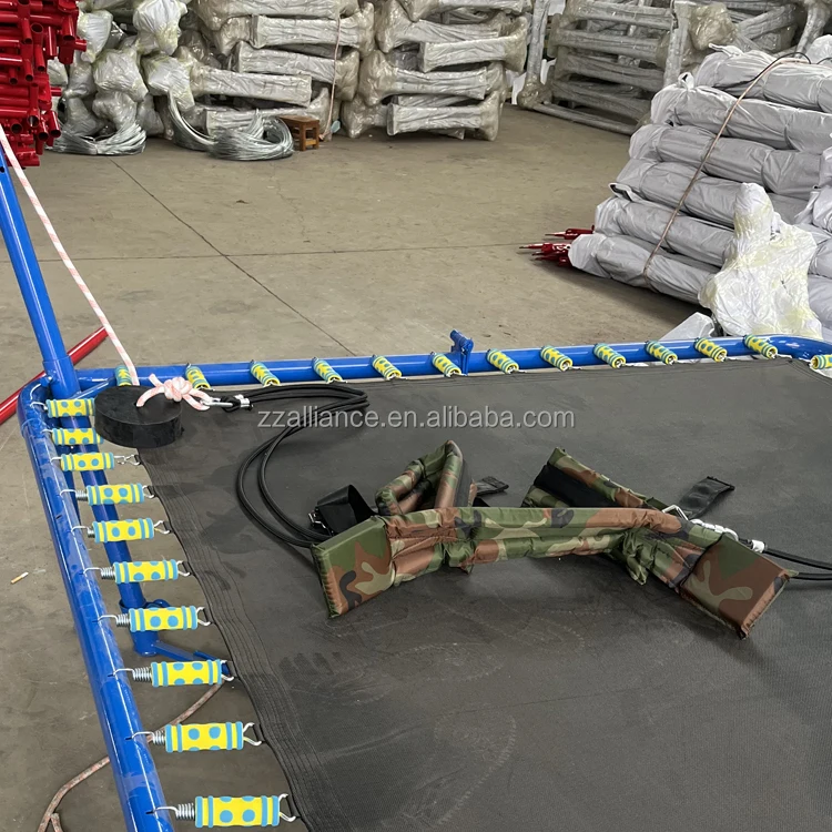 Kids bungee jumping trampoline bungee jumping for kids factory supply good quality