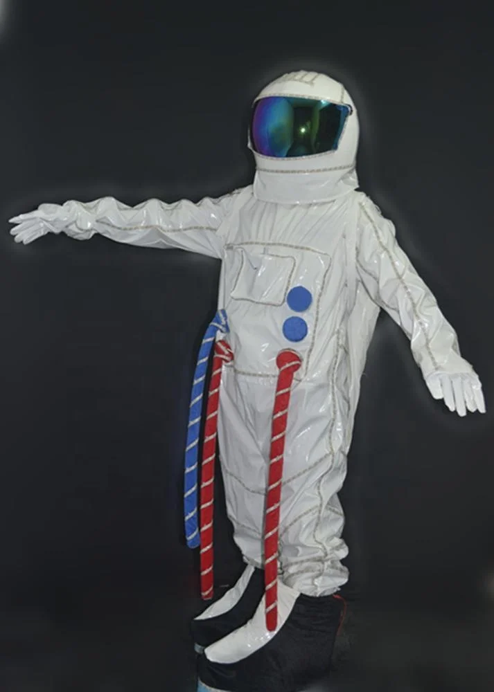 LED Light Luminous Spacesuit Astronaut bar Performance Costume Dance Future Technology Uniform