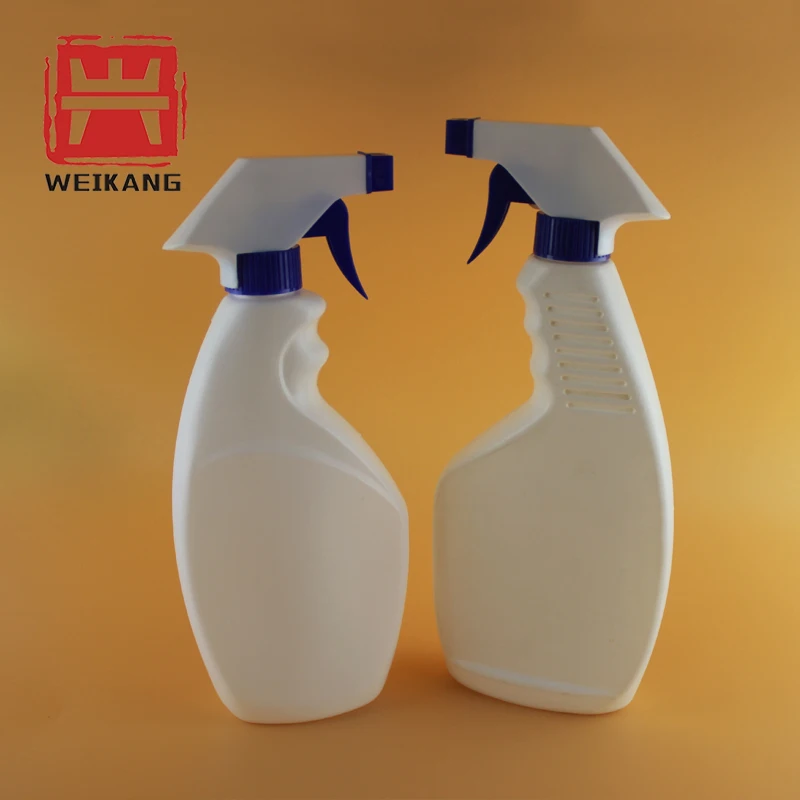 White PE 250ml 500ml Garden Trigger Spray Bottle with Pump Sprayer