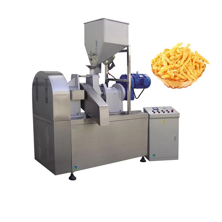 Full Automatic Line Cheetos Kurkure Niknaks Making Machine Production Plant