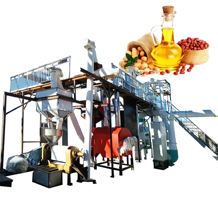 Canola rapeseed cooking oil refining machine equipment plant production line price
