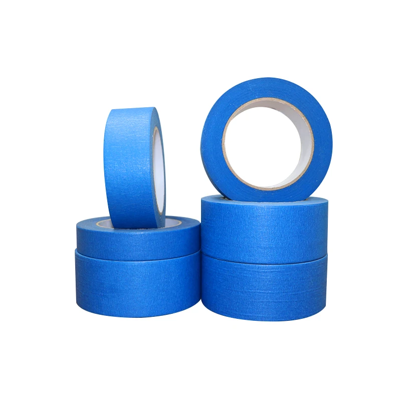 Crepe Paper Paint Painting Painters Masking Adhesive Acrylic 14 Days UV Resist Painter Blue Tape