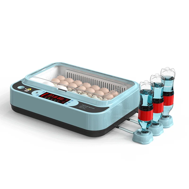 Home use small 15 chicken eggs hatching machine automatic 110V 220V 12V DC poultry egg incubator