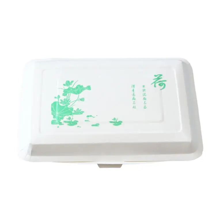 Wholesale Clamshell Food Packaging Paper Box Lunch/Meal Takeaway Paper Container